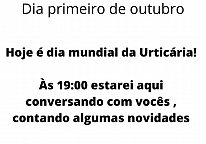 Dia Mundial da Urticária